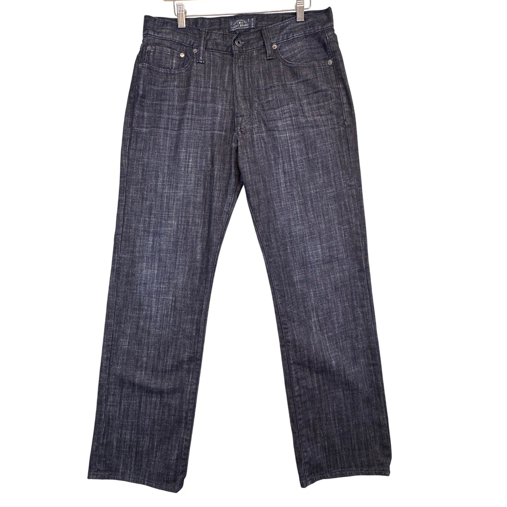 Lucky Brand Denim Jeans 361 Vintage Straight Dark Blue Wash Mens 32x32